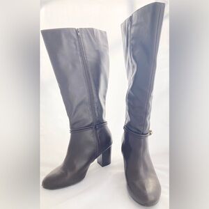 Dexflex Comfort "Weaver" Knee-High Boots - Chocolate - Womens Size 9W